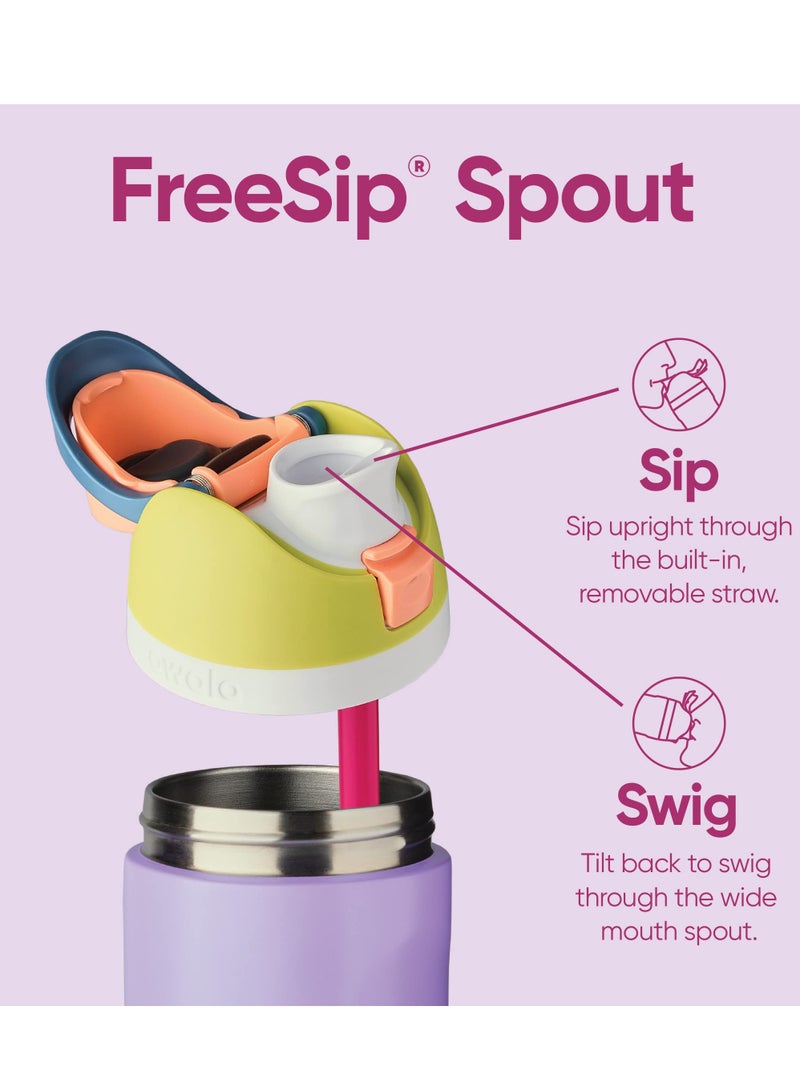 Owala Owala FreeSip Insulated Stainless Steel Water Bottle with Straw for Sports, Travel, and School BPA-Free Sports Water Bottle, 32 oz, Very, Very Dark  - Image 2