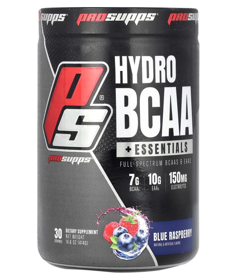 Hydro BCAA +Essentials Blue Raspberry 14.6 oz (414 g)