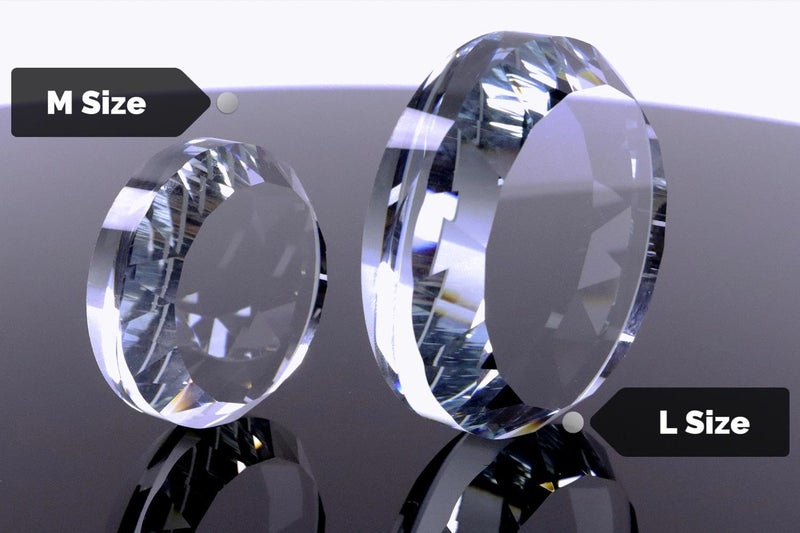 OKQX 6-Pack Crystal Glass Pattern Weights for Sewing - Fabric Weights for Precision Dressmaking, Pattern Cutting & Crafting, Shatter-Resistant Sewing Accessories,2â€œ Diameter, 0.58" Thickness - Image 4