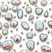 TANOSII Sew on Rhinestones 100 PCS Mixed Shapes Glass Rhinestones Sew on Crystal Gems Mental Flatback with Silver Claw for Jewelry Crafts Clothes Shoes Costume Garment AB White Type 1 - Image 2