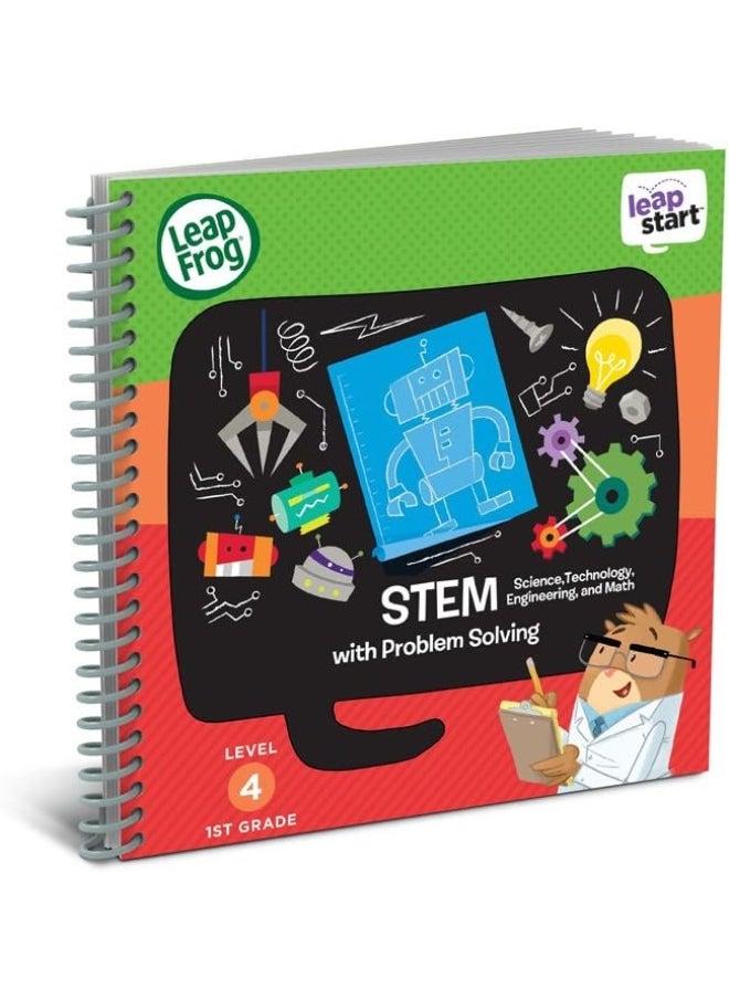 LeapFrog - LeapFrog 21613 LeapStart Year 1 STEM Science/Technology/Engineering and Maths and Problem Solving Activity Book - Image 1