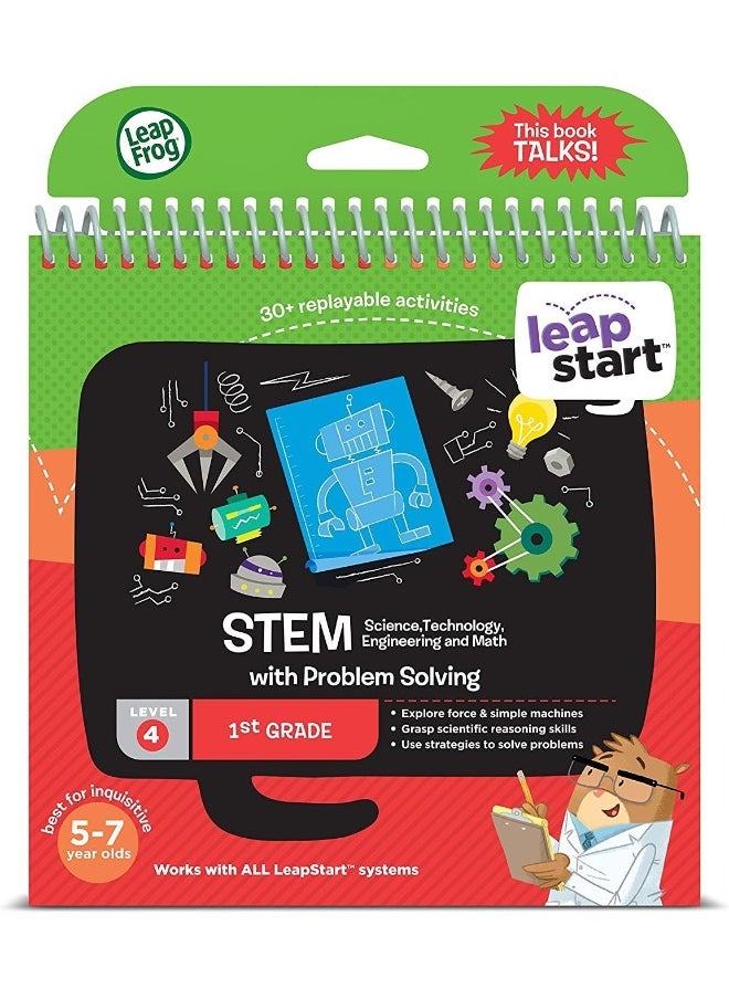 LeapFrog - LeapFrog 21613 LeapStart Year 1 STEM Science/Technology/Engineering and Maths and Problem Solving Activity Book - Image 1