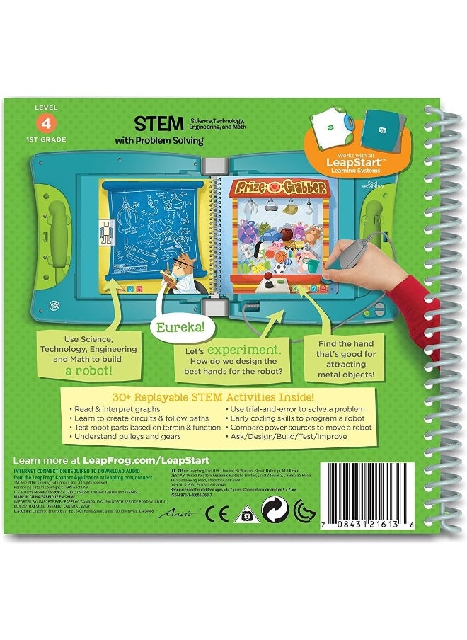 LeapFrog - LeapFrog 21613 LeapStart Year 1 STEM Science/Technology/Engineering and Maths and Problem Solving Activity Book - Image 1