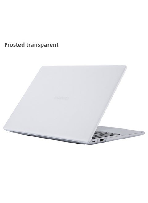 Glory Magic MateBookD14 Protective Case For Huawei Laptop Frosted Crystal Case-Color:Frosted Transparent-Applicable Model:Glory MagicBook 14 2022