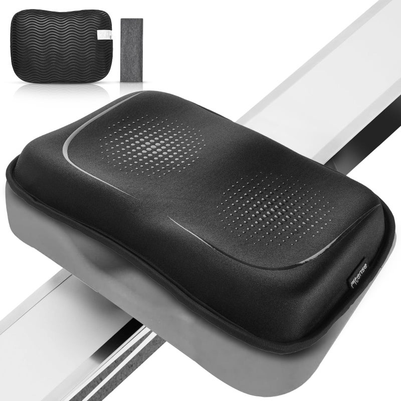 Fitense Rowing Machine Seat Cushion for The Concept 2 Rowing Machine with Extra Sports Headband, Memory Foam Row Machine Pad-Compatible with Concept 2 Rower, Recumbent Stationary Bike, Watter Rower - Image 1