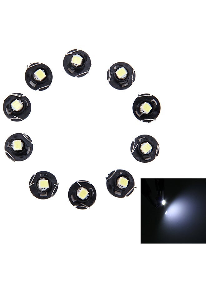MUNTAQI 10-Piece 0.5W T4.2 Wedge Instrument Panel LED Light Dashboard Gauge Cluster Indicator Lamp Bulb - Image 2