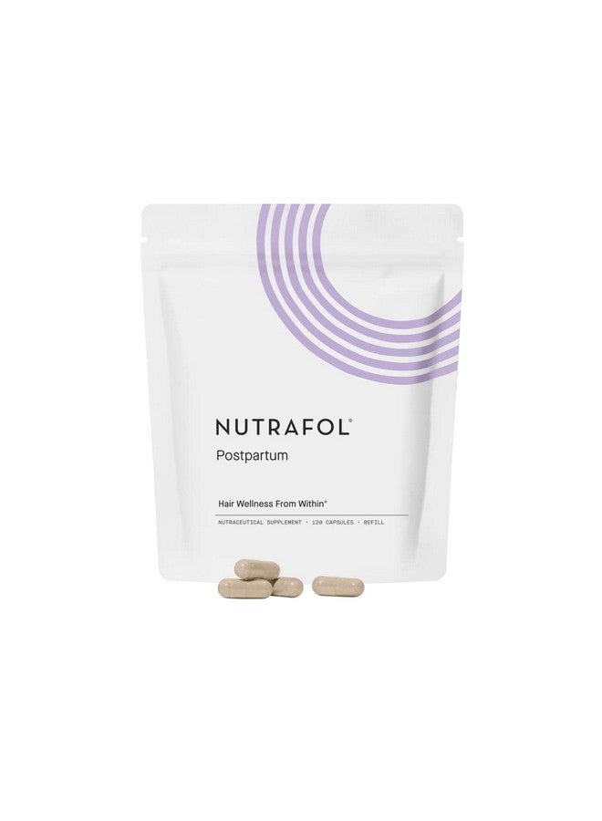 NUTRAFOL Utrafol Postpartum Hair Growth Supplements Clinically Tested For Visibly Thicker Hair And Less Shedding Breastfeedingfriendly 1 Month Supply 1 Refill Pouch - Image 2