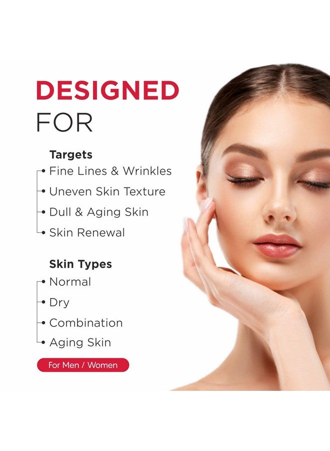 Oshea PhytoDERMA Face Serum for Men & Women 30 ml | 0.2% Retinol & 1% Peptide | Reduce Fine Lines, Wrinkles & Anti Aging | Infused with Pomegranate Extract - Image 2