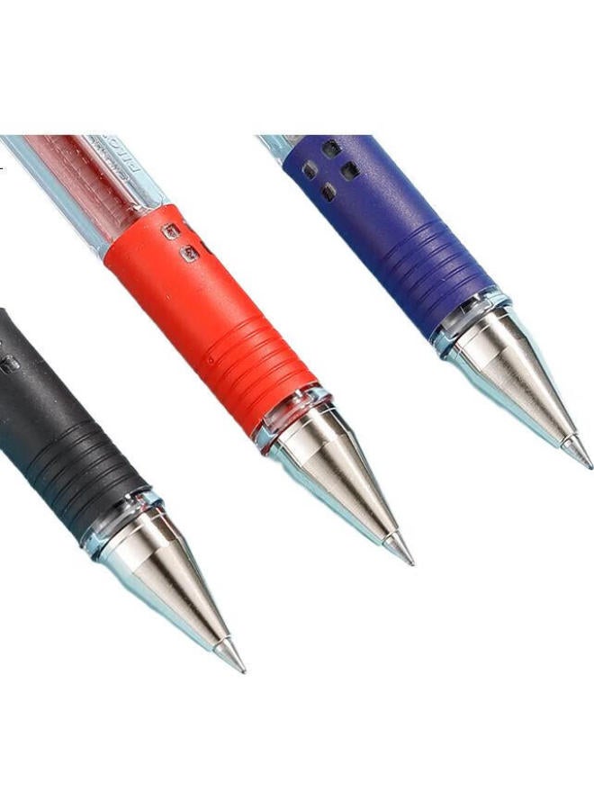 Pilot Large Capacity Bullet Tip Non-Slip Gel Pen, Gel Ink Signing Pen For Office And Student Use, Bl-G3 0.7Mm Black, 12-Pack - Image 1