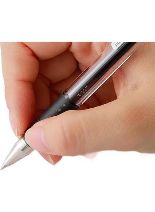 Pilot Large Capacity Bullet Tip Non-Slip Gel Pen, Gel Ink Signing Pen For Office And Student Use, Bl-G3 0.7Mm Black, 12-Pack - Image 3