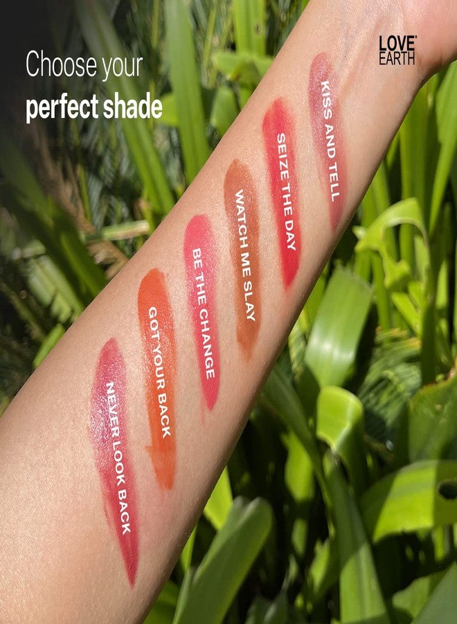 Love Earth Lip Tint & Cheek Tint Multipot Combo (Ruby Pink & Caramel Brown) with Richness of Jojoba Oil and Vitamin E for Lips, Eyelids and Cheeks - Image 4