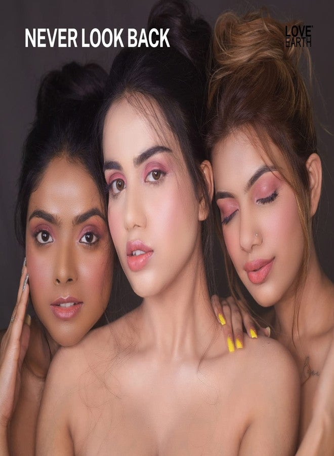 Love Earth Lip Tint & Cheek Tint Multipot Combo (Ruby Pink & Caramel Brown) with Richness of Jojoba Oil and Vitamin E for Lips, Eyelids and Cheeks - Image 2