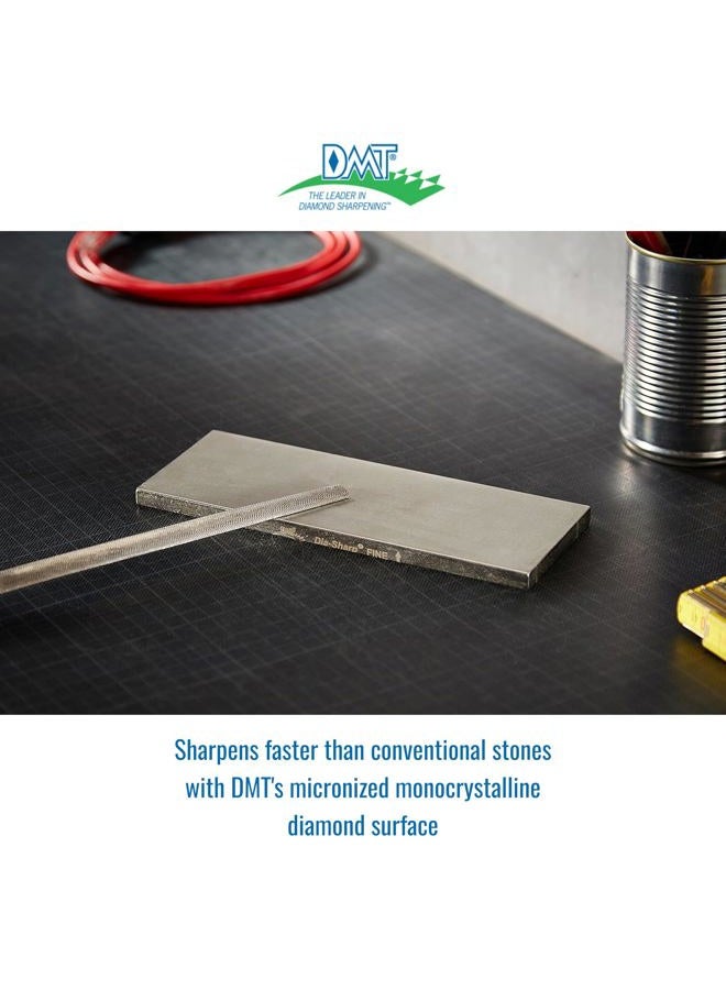 DMT (Diamond Machining Technology) Diamond Machining Technology (Dmt) D8F 8-In. Dia-Sharp Bench Stone Fine Sharpener, White, one size - Image 4