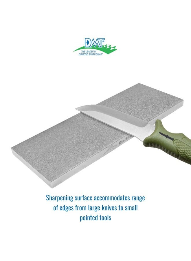 DMT (Diamond Machining Technology) Diamond Machining Technology (Dmt) D8F 8-In. Dia-Sharp Bench Stone Fine Sharpener, White, one size - Image 2