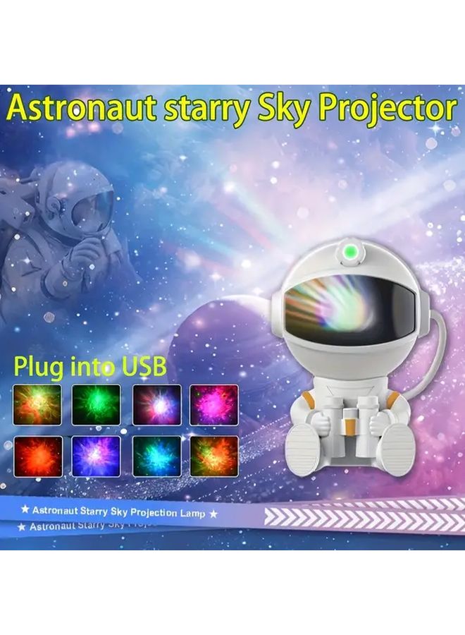 Smart RGB Laser Projector Galaxy Star Night Light Dimmable Lamp Black Color - Image 2