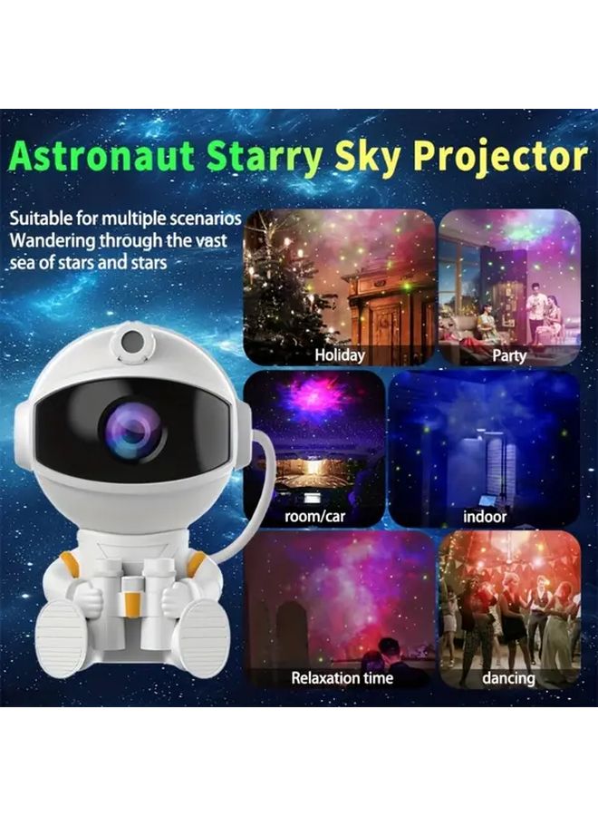 Smart RGB Laser Projector Galaxy Star Night Light Dimmable Lamp Black Color - Image 4