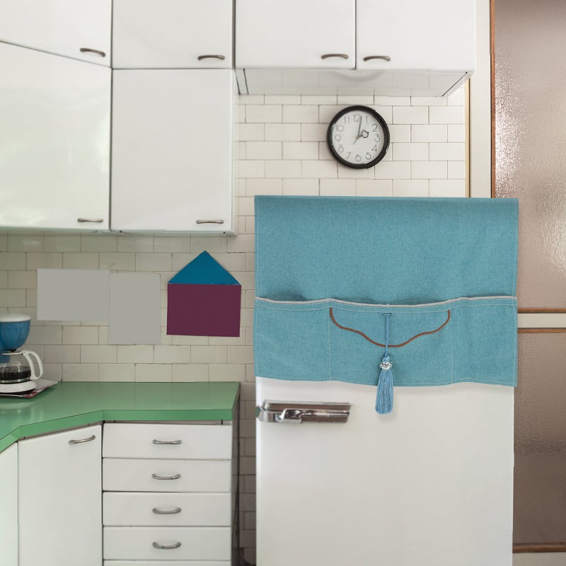 Multi-function Cloth Cover For Kitchen Appliance Refrigerator Top Cover Washing Machine Topper Cloth - Image 3