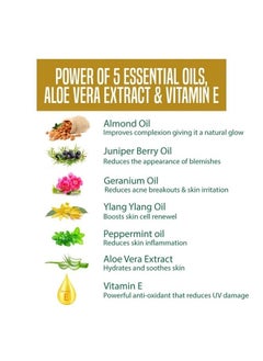 Nature's Essence Glowing Gold Facial Kit (60Grams+15ML)  - Image 3