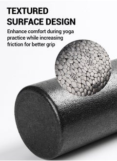 spa luxetique Basics High-Density Round Foam Roller for Exercise and Recovery  - Image 3