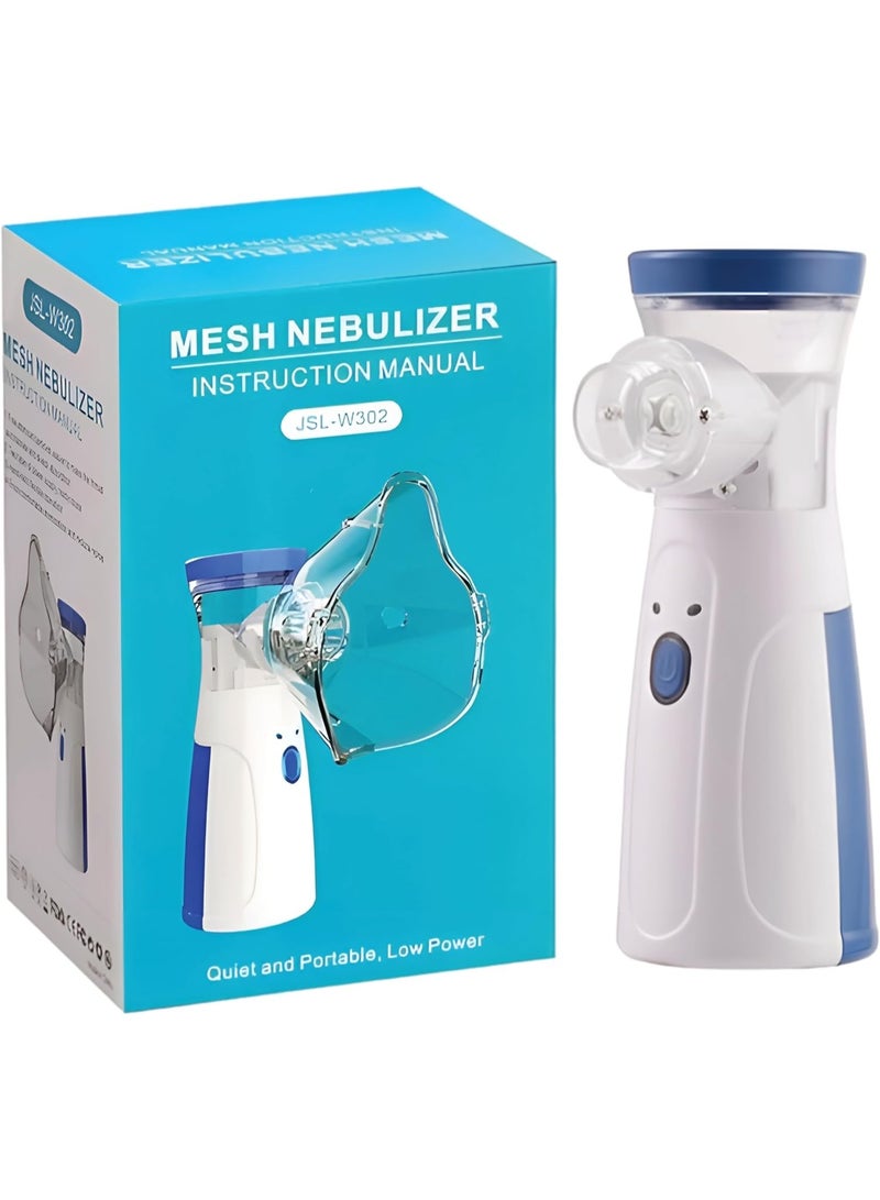 CELIBERY Portable Ultrasonic Mesh Nebulizer for Children and Adults | Silent Operation, Adjustable Fog, Auto-Off Function, Rechargeable, Compact and Lightweight Design, Efficient and Comfortable, JSL-W302 - Image 1