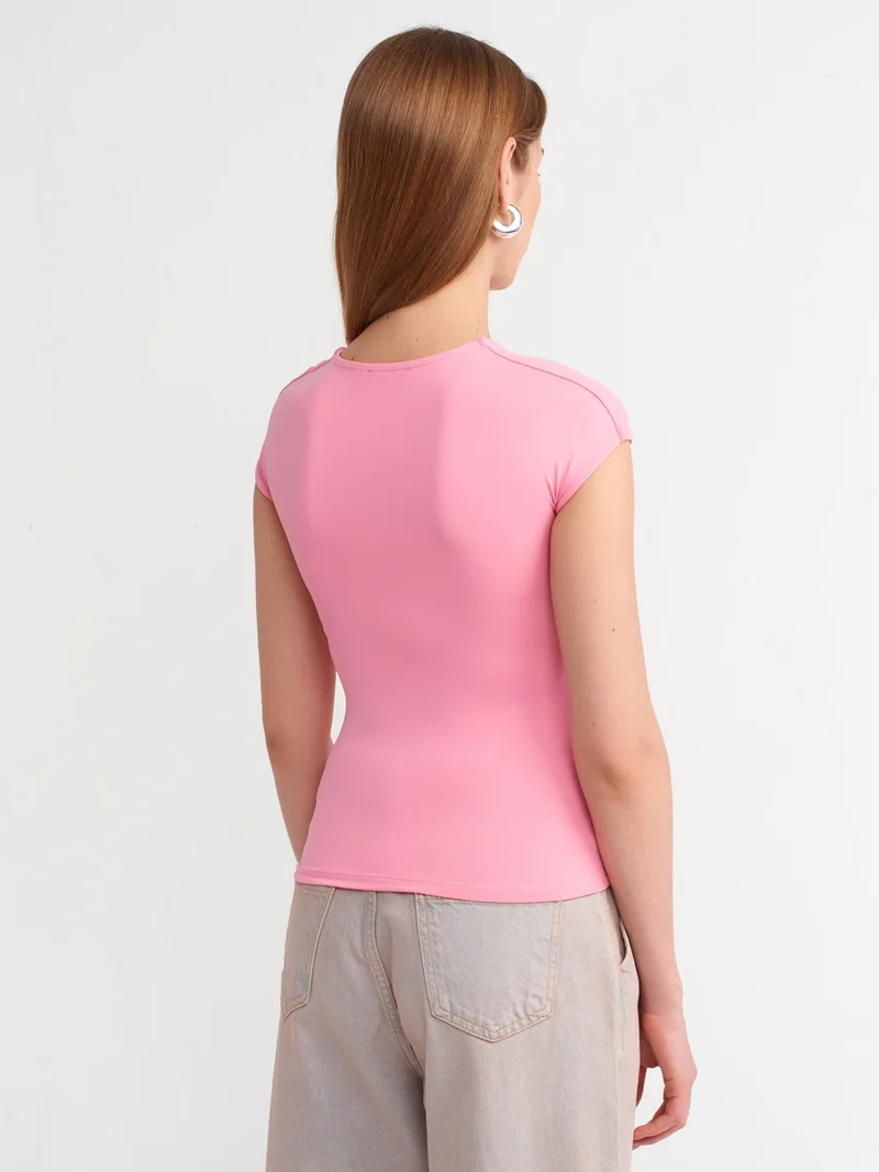 ديلفين 30856 Polyamide T-Shirt-Pink