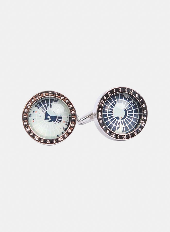 DALYDRESS Men Regular Fit Cufflink Multicolor - Image 3