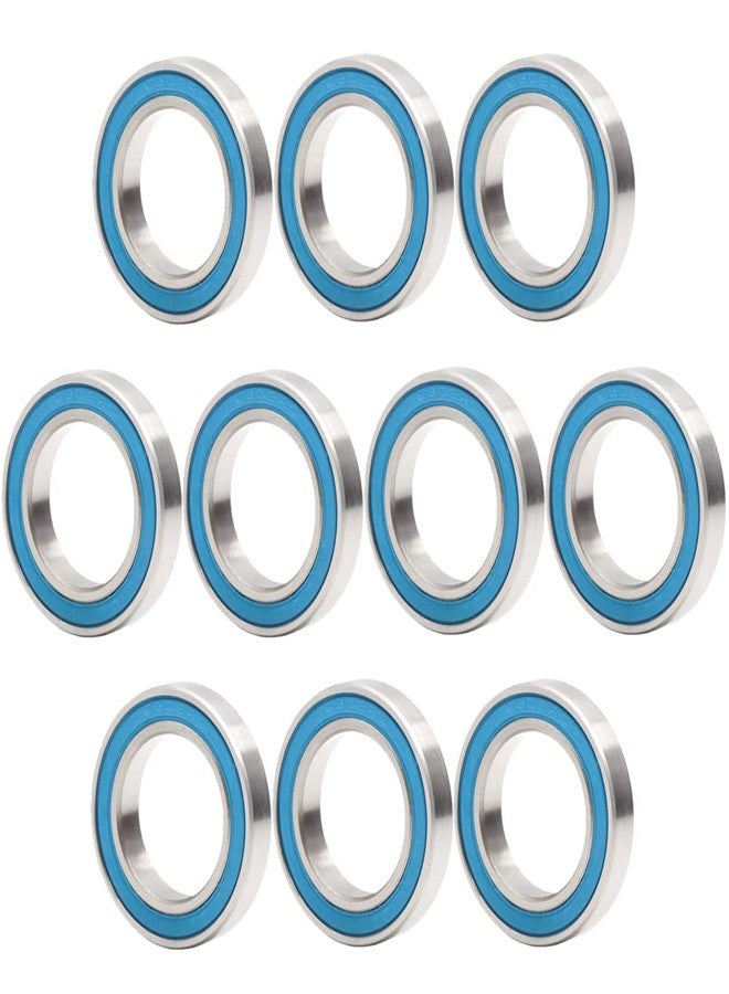 FUSHIBEARING 6802RS Ball Bearing 15x24x5mm,15x24 ABEC 3 Blue Rubber Sealed Precision Ball Bearings (Pick of 10pcs) - Image 3