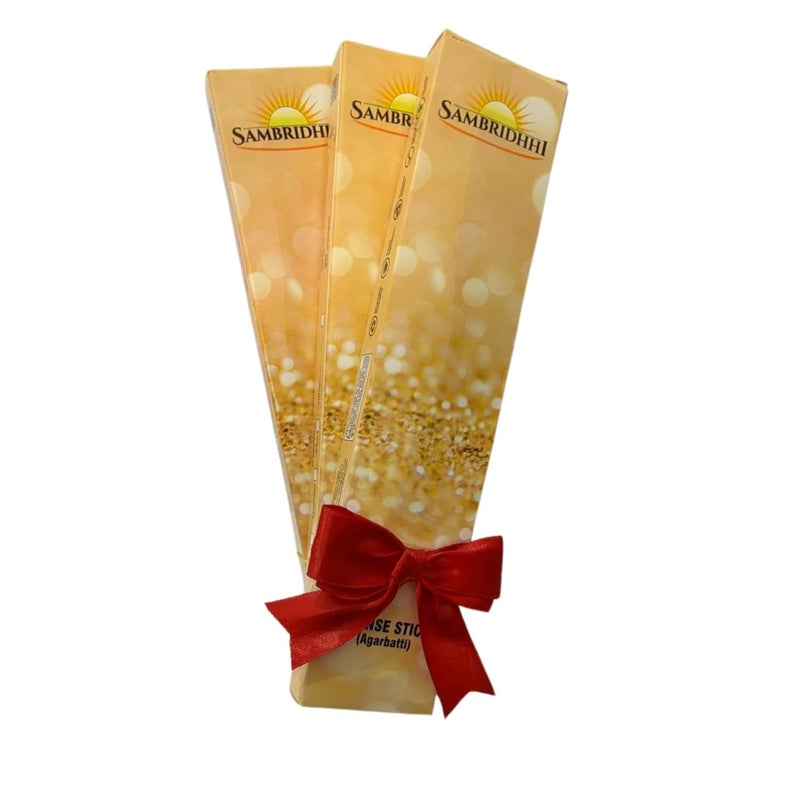 SAMBRIDHHI Sambridhhis Combo of Oud Incense Sticks I Oud Agarbatti I Dhoop Agarbatti I Pack of 3  - Image 1