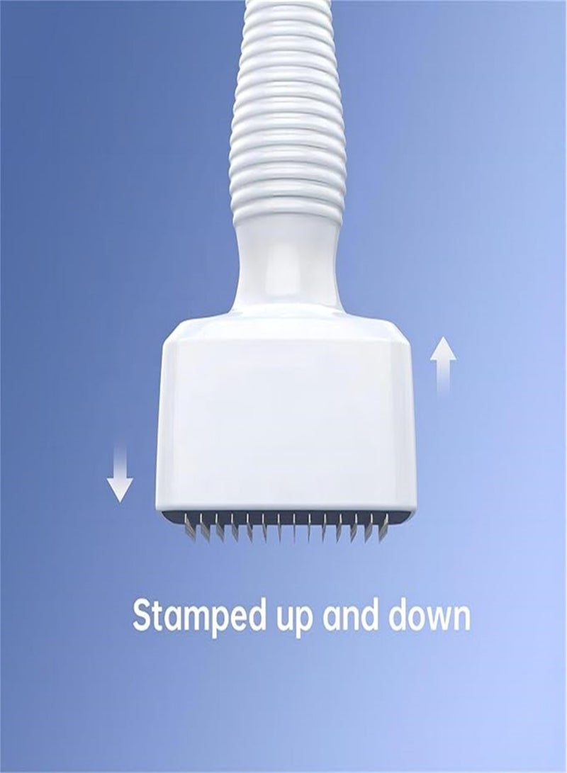 Adjustable Derma Roller Micro Needling Pen, Therapy Skin Pin Hair Loss Treatment with 140 Pins 0-3mm Derma Stamp for Hair Beard Growth - Image 5