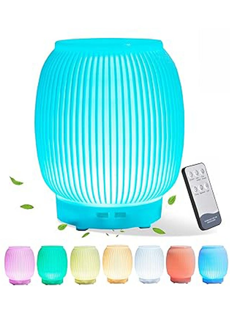 Aroma Diffusers for Home Aromatherapy Essential Oils Diffuser, and Cool Mist Humidifier with 3 Mist Modes, Fragrant Oil Humidifier Vaporizer, Timer and Auto-Off Humidifiers for Bedroom 200ml