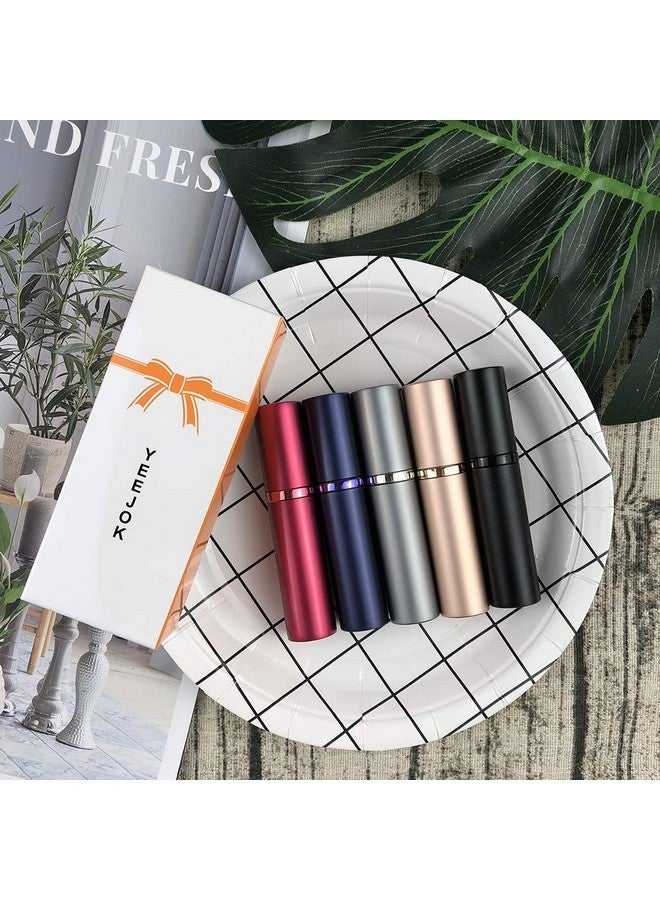 YEEJOK Travel Essentials For Women Men, Travel Perfume Bottles Refillable, Perfume Atomizer Spray Container, Mini Portable Easy Pump Refilled 5Ml Bottle For Flying,Purse,Travel,Vaction Essentials  - Image 5