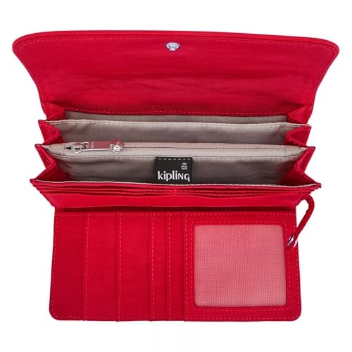 KIPLING KIPLING Kipling Women's Money Land Wallet, RFID Anti-Hacker Technology Wallet, Nylon Snap Wallet - Image 3