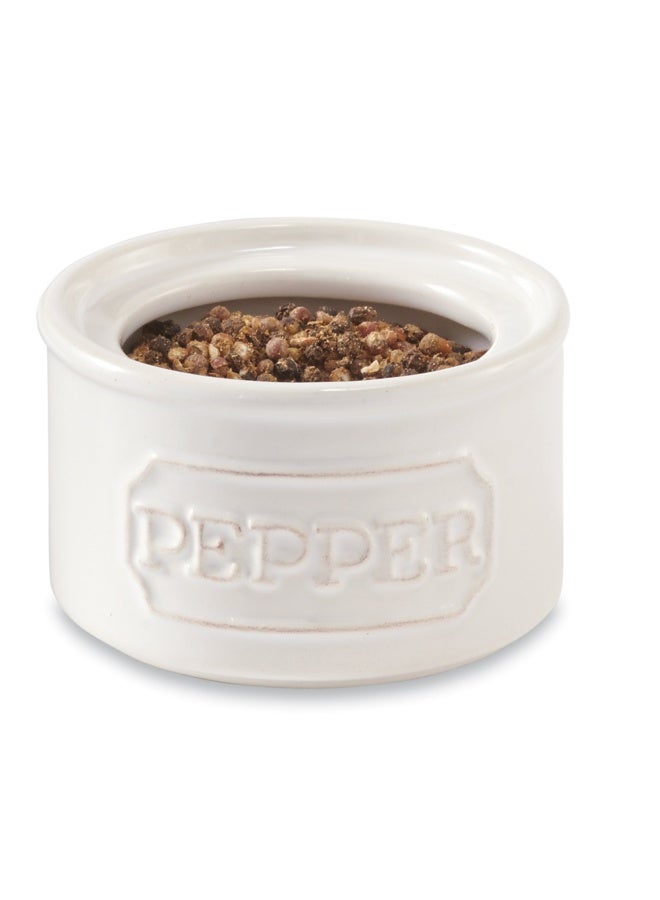 mud pie Mud Pie Door Knob Salt Cellar Set White  - Image 2