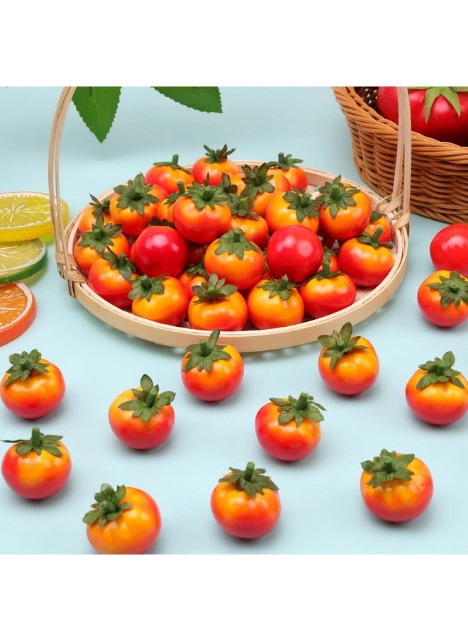 Gresorth Gresorth 40pcs Mini Artificial Tomato Decoration Fake Fruit Home Party Christmas DIY Material - 3.5 cm  - Image 5