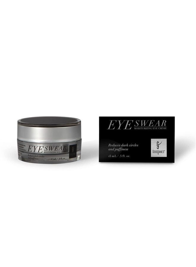 goodjanes Eye Swear - Eye Cream for Dark Circles, Puffiness, and Fine Lines | Stem Cell Eye Cream, Moisturizing & Anti Aging - With Stem Cells, Aloe Vera & Vitamin C (5 fl oz) - Image 3