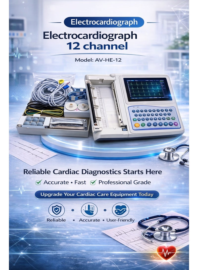 Altivox Electrocardiograph 12 Channel - Image 1