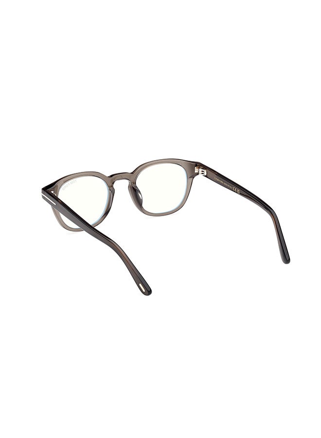 TOM FORD Unisex Square Eyeglass Frames Shiny Beige TOMFORD FT6000-K-B05749 49 mm - Image 3