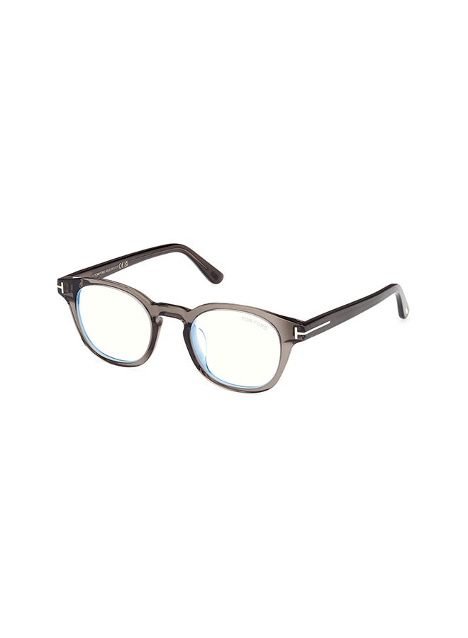 TOM FORD Unisex Square Eyeglass Frames Shiny Beige TOMFORD FT6000-K-B05749 49 mm - Image 1