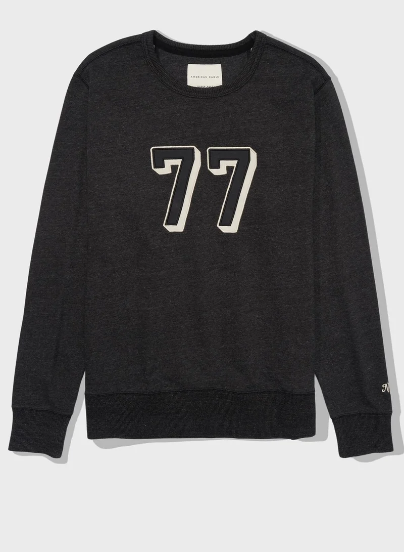 American Eagle 77 Crew Neck Sweater