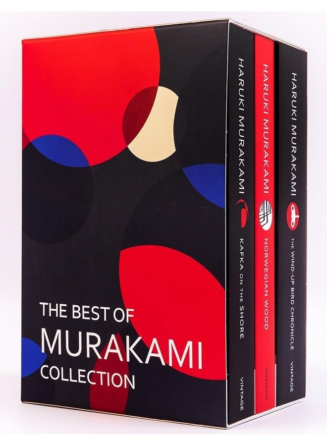 Murakami: The Best of Murakami Collection 3 Books Boxset (Kafka on the Shore, Norwegian Wood, The Wind-Up Bird Chronicle)