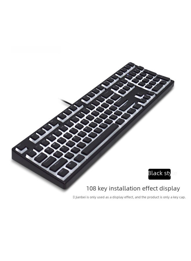 Digital Computer Accessories Other Computer Related Supplies Digital Clock Calendar Function-Color:Pudding Small Full Set-Light Powder  - Image 3
