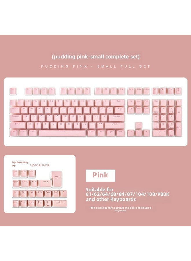 Digital Computer Accessories Other Computer Related Supplies Digital Clock Calendar Function-Color:Pudding Small Full Set-Light Powder  - Image 1