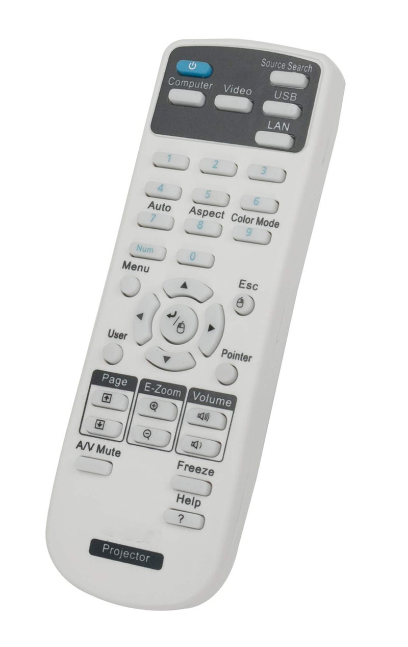 AULCMEET Replacement Remote Control Compatible with Epson Projectors VS230 VS330 EX3220 EX5220 EX5230 EX6220 575Wi 585Wi 595Wi EX7220 Epson BrightLink 425Wi 430i 435Wi 475Wi 480i 485Wi 420 425W 430 - Image 2