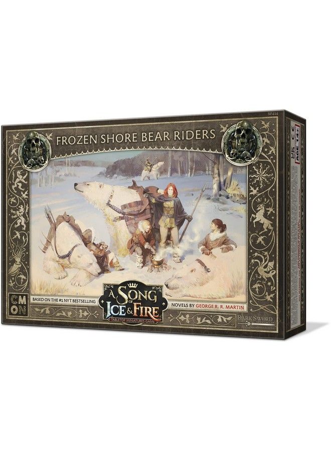 CMON A Song Of Ice And Fire Tabletop Miniatures Game Frozen Shore Bear Riders Unit Box Strategy Game For Teens And Adults Ages 14+ 2+ Players Avg. Playtime 4560 Minutes Made By Cmon Sif414 Multicolor - Image 2