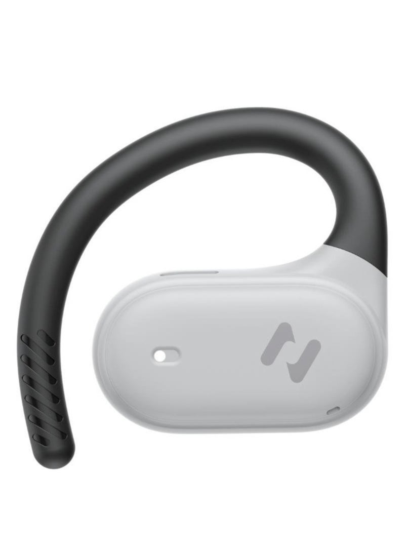 havit Open-Ear Wireless Earbuds with 64H Playtime, 8.5H Single Charge, Bluetooth 5.4, Dual ENC Mics for Clear Calls, 14.2mm Drivers, IPX5 Waterproof, Type-C Charging, Hall Switch Auto Pairing, Lightweight Secure Fit for Workouts, Travel, Music, and More (Grey/Black)  - Image 5