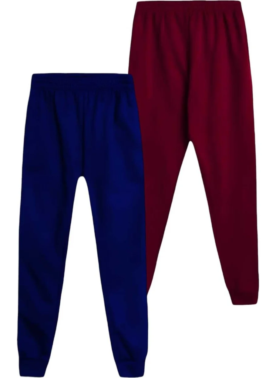 Tezzgelsin Kids Elastic Waist Jogger Sweatpants 2-Piece Set
