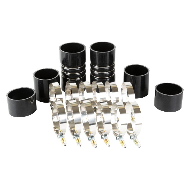 GETOPAUTO Silicone Hose Boots Kit 73L Diesel Turbo Intercooler Boots Clamps Kit Compatible With Ford Late 19992003 F250 F350 F450 Superduty 73L Diesel with Clamps - Image 3