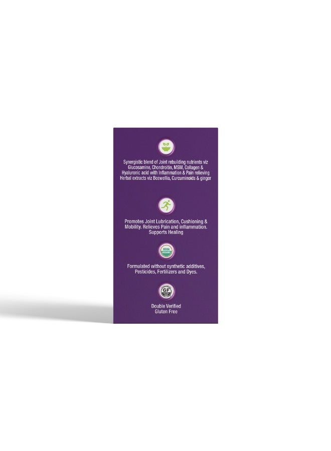 iRemedies iFlexi Joints – Joint Support Supplement with Glucosamine, Chondroitin, and MSM for Flexibility and Mobility – 90 Tablets - Image 5