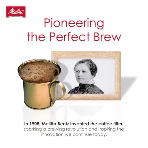 Melitta #4 Cone Coffee Filters, Natural Brown, 100 Count (Pack Of 6), 600 Total Filters - Fits all 8-12 Cup Cone Coffee Makers and Pour-Overs, Compostable, Tear-Resistant, Made in USA - Image 4
