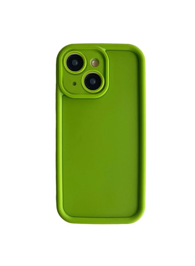 S-TOP Case For iPhone 15 Fine Hole Shockproof Frame Frosted TPU Phone Case - Image 1